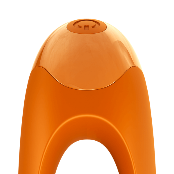 SATISFYER - VIBRATORE DA DITO CANDY CANE ARANCIONE