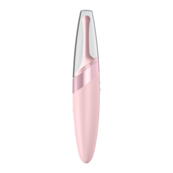 SATISFYER - VIBRATORE TWIRLING DELIGHT CLIT TIP ROSA