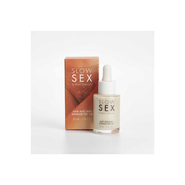 BIJOUX - SLOW SEX OLIO SECCO ILLUMINANTE MULTIFUNZIONE 30 ML
