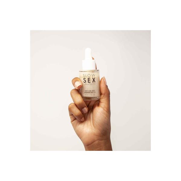 BIJOUX - SLOW SEX OLIO SECCO ILLUMINANTE MULTIFUNZIONE 30 ML