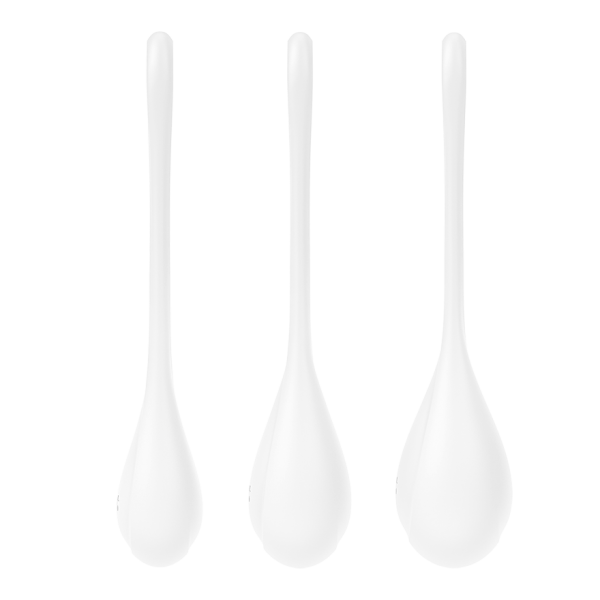 SATISFYER - SET DA ALLENAMENTO YONI POWER 1 BIANCO