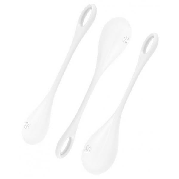 SATISFYER - SET DA ALLENAMENTO YONI POWER 1 BIANCO
