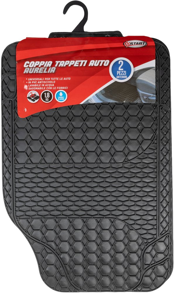Coppia tappeti auto anteriori Aurelia 2pz.