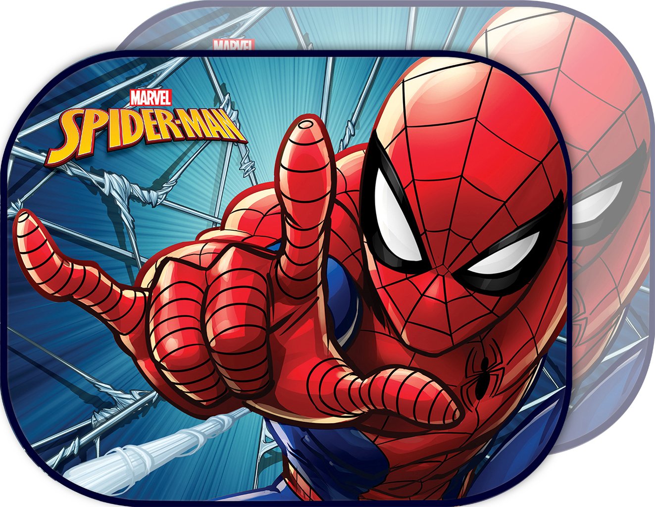 TATAWAY Marvel Coppia tendine parasole laterali auto Spiderman Protezione