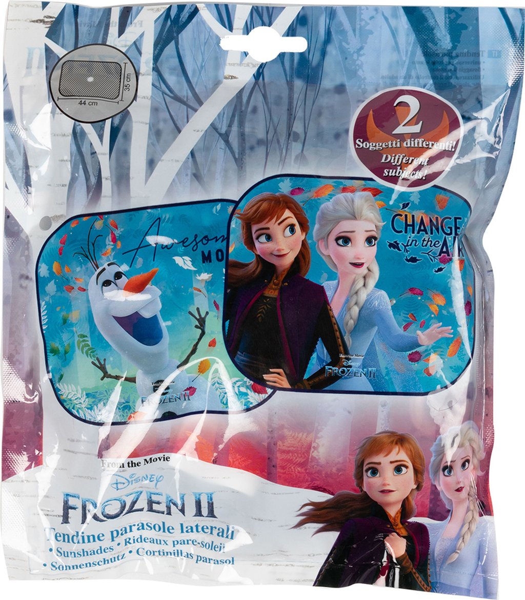 Tendine auto Frozen II  Parasole laterale Disney per bambine