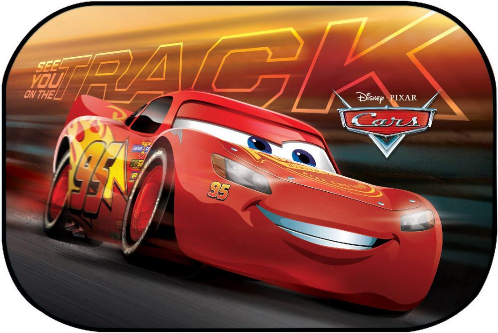 Tendina laterale auto Cars 3 60x40 cm  Saetta McQueen per bambini
