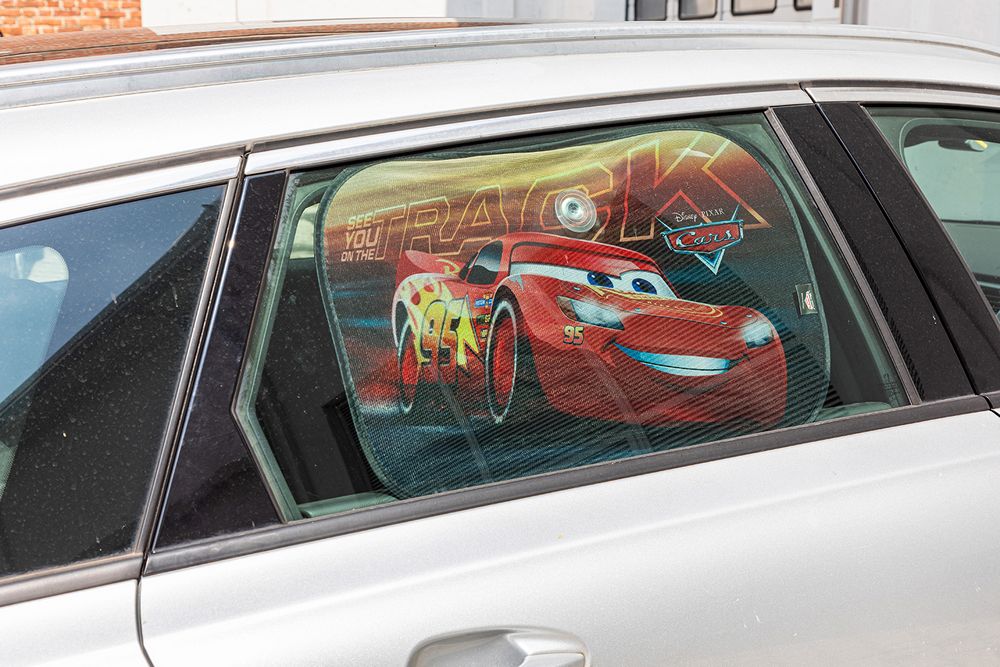 Tendina laterale auto Cars 3 60x40 cm  Saetta McQueen per bambini