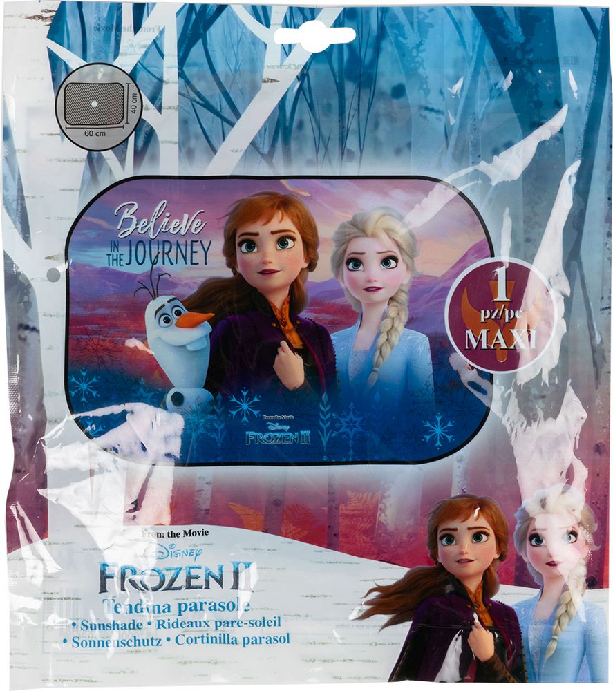 Tendina parasole laterale Frozen 60x40 cm  Protezione solare Disney