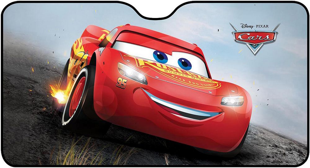 Parasole auto Cars Saetta McQueen 130x70 cm  Protezione solare Disney