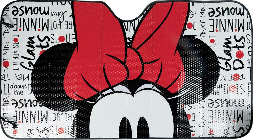 Parasole auto Minnie Disney 130x70 cm  Protezione sole bambine