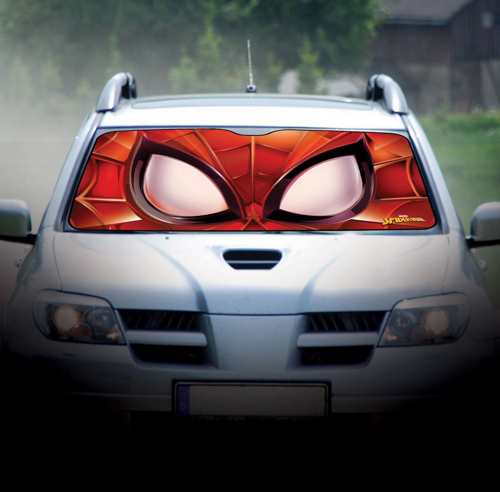 Parasole anteriore SUV 150x80 cm Spiderman  Protezione solare Marvel