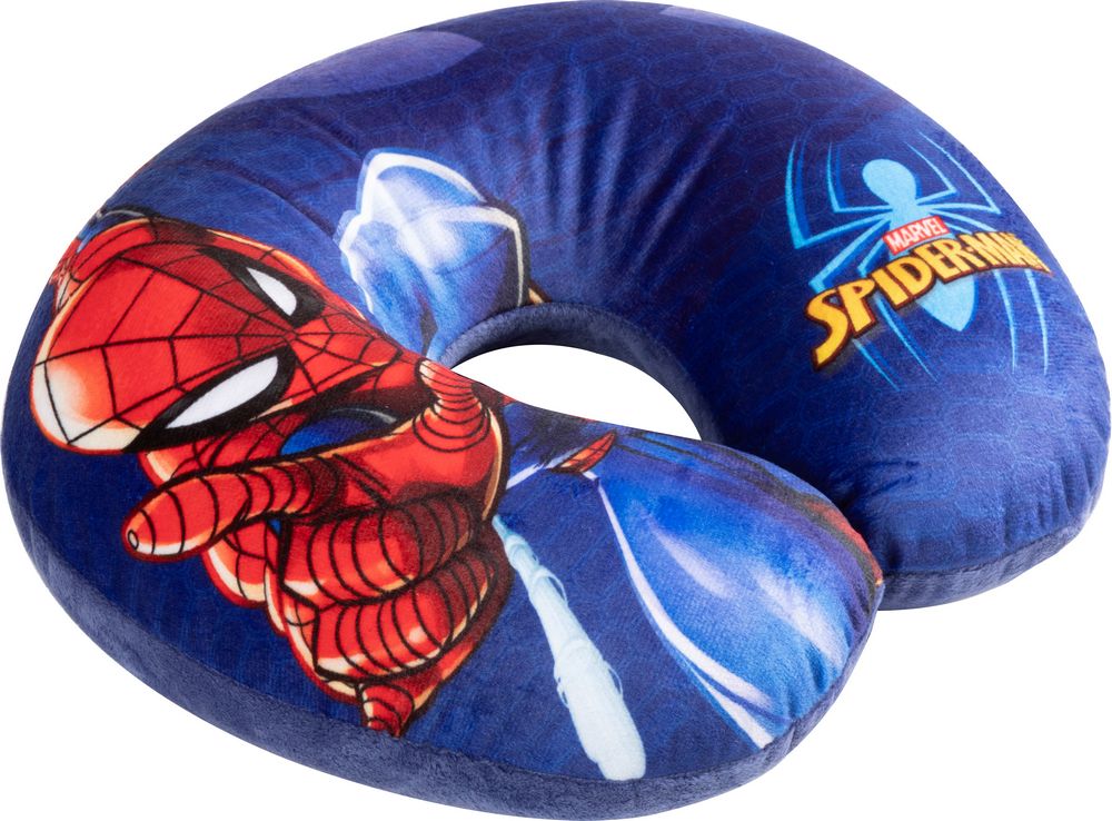 Cuscino per collo da Viaggio Cervicale in tessuto Spiderman Uomo ragno Supereroi Bambini