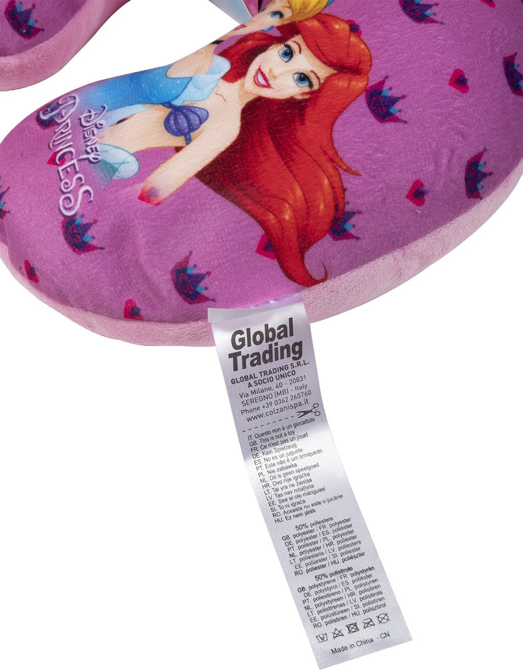 TATAWAY Cuscino per collo da Viaggio Cervicale in tessuto Principesse Disney