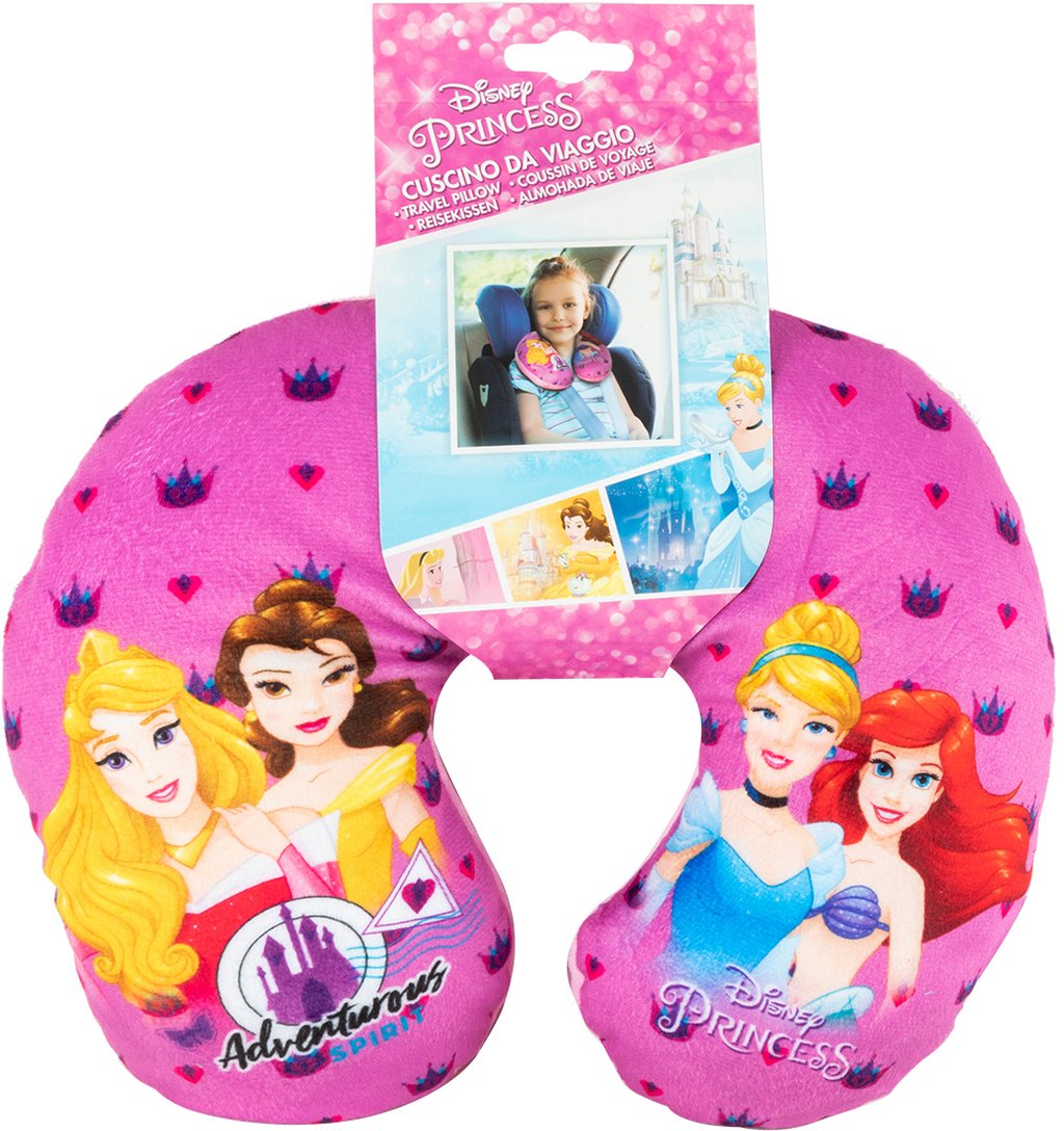TATAWAY Cuscino per collo da Viaggio Cervicale in tessuto Principesse Disney
