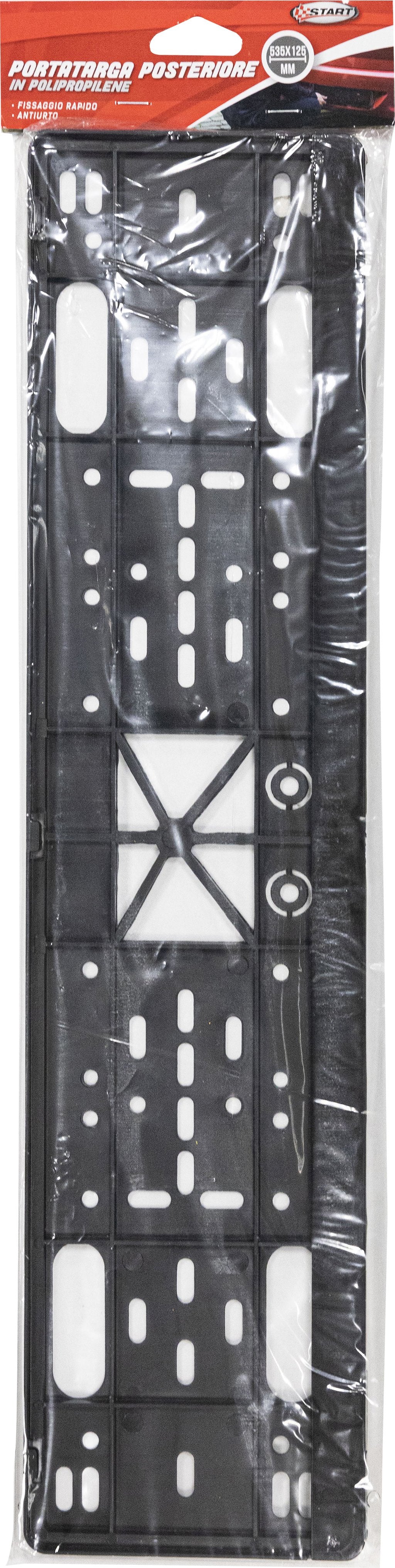 START Portatarga posteriore in polipropilene 53,5 x 12,5 cm Accessorio Originale