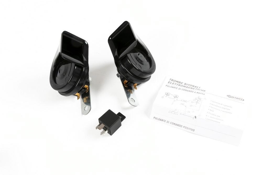 Trombette bitonali elettromagnetiche auto omologate