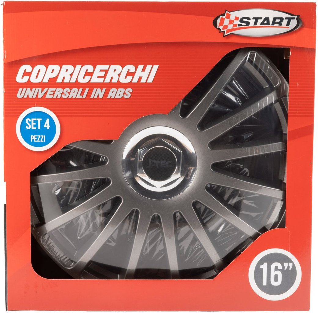 START Borchie Set Calotte auto in scatola Grand Prix 16" Accessorio Originale