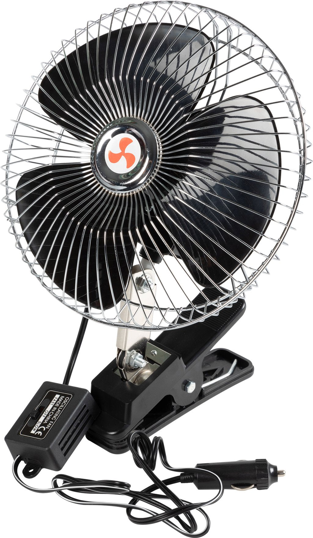 START Ventilatore Libeccio con Griglia Cromata 12V e 16W 2 funzioni Auto
