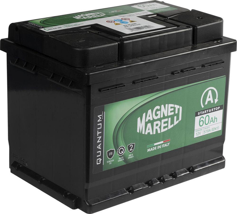 Magneti Marelli Batteria auto 60AH 12V 520A Start e Stop