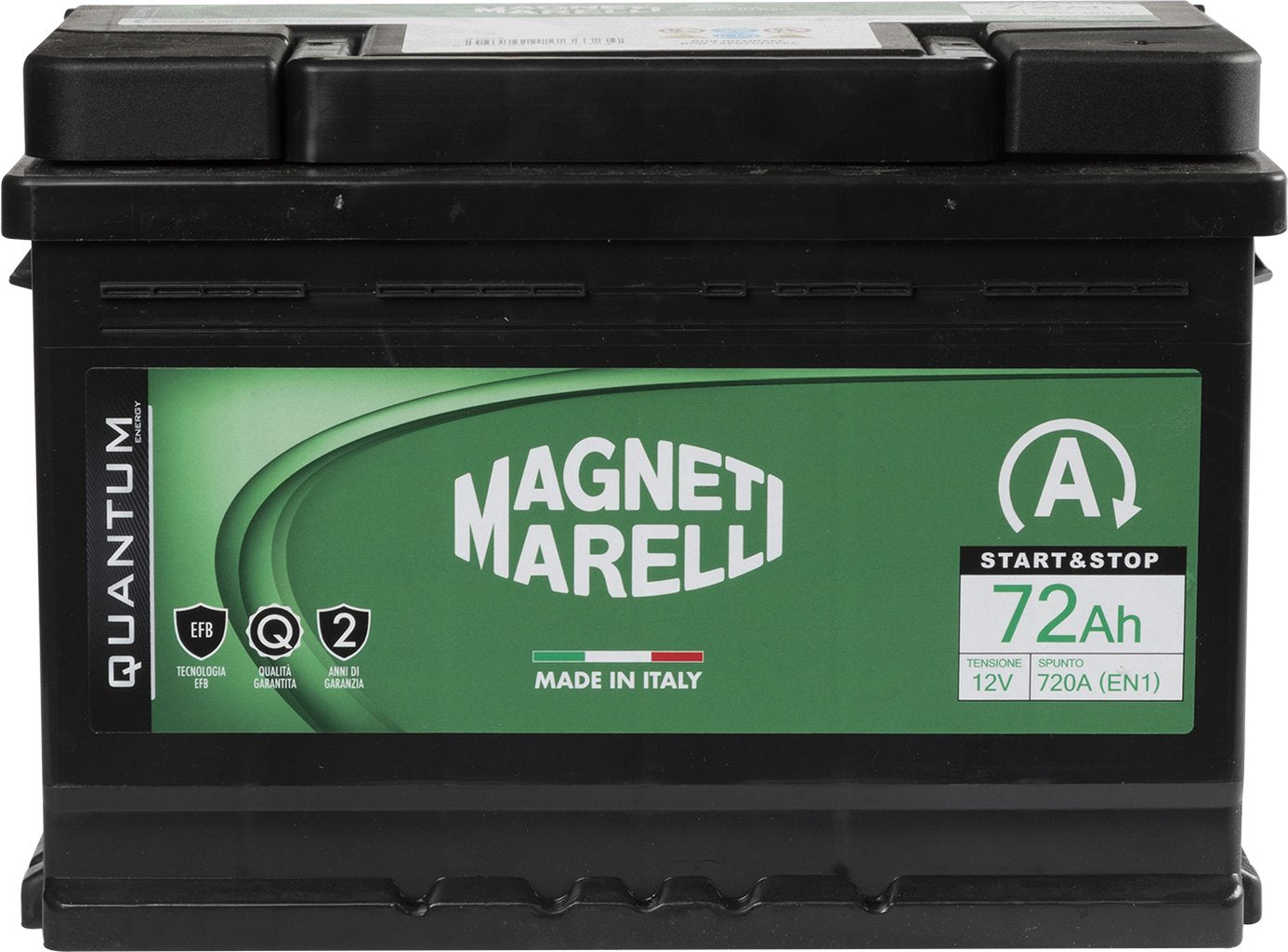 QUANTUM ENERGY Magneti Marelli Batteria auto L3 70AH 12V 680A Start e Stop