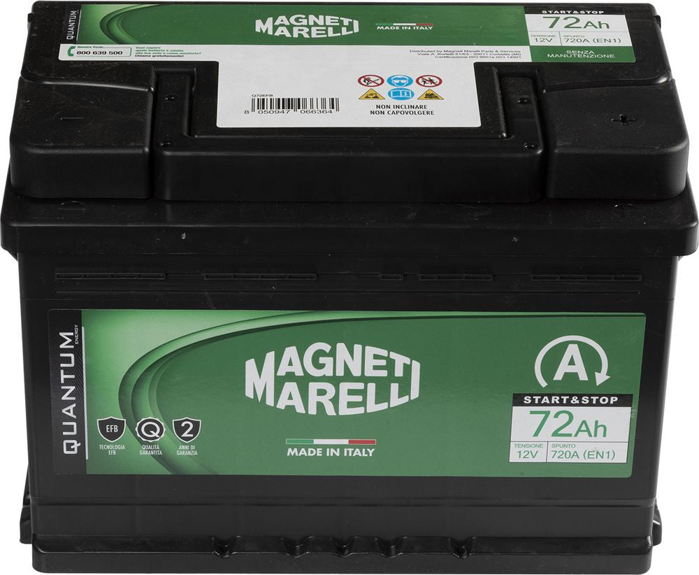 Magneti Marelli Batteria auto L3 70AH 12V 680A Start e Stop