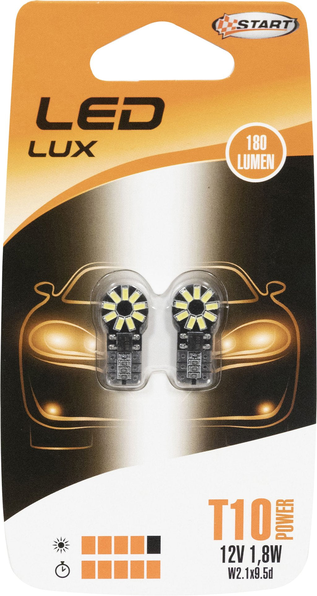 START Lampadine auto T10 Power 12V 1,8W Accessorio Originale
