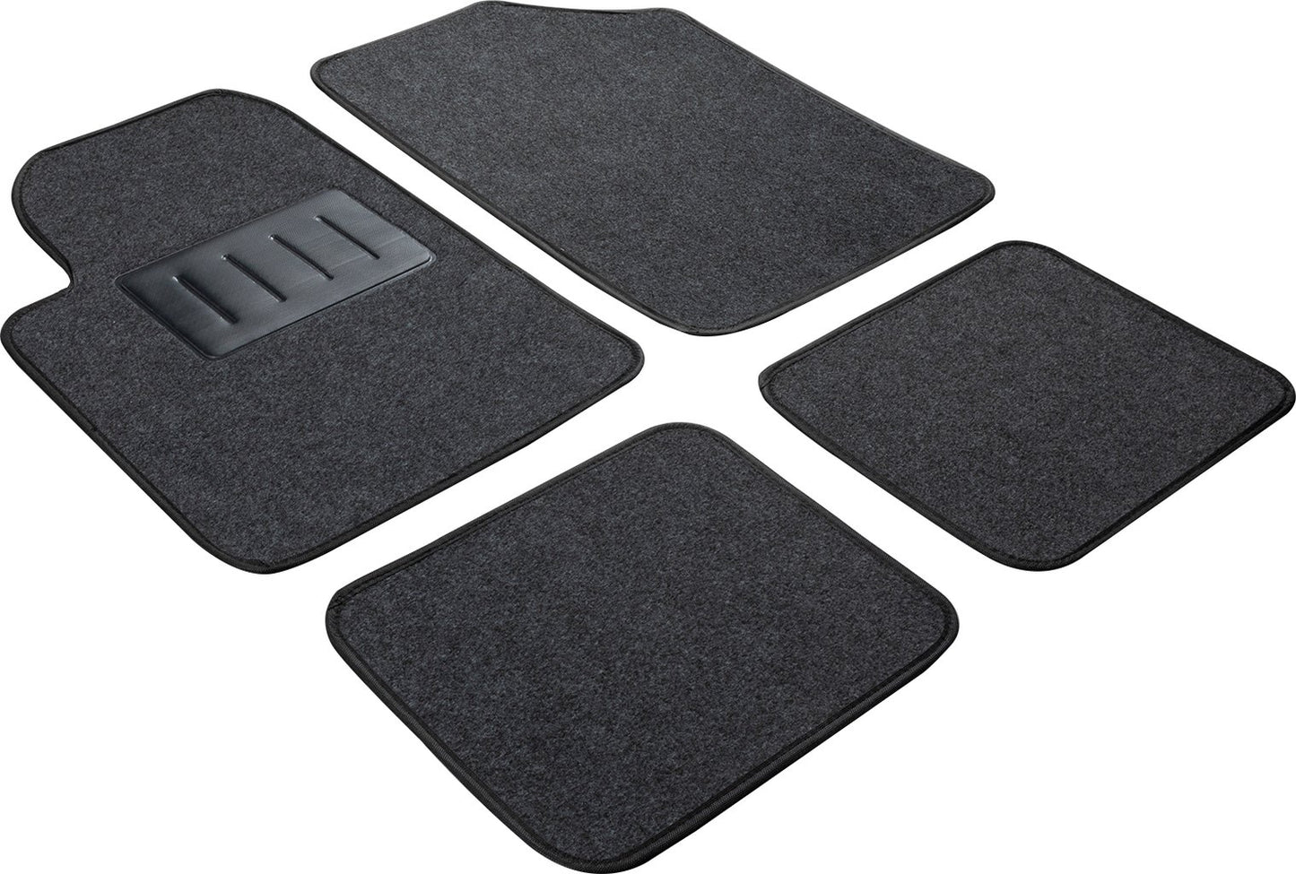 START Set 4 pz. tappeti auto grigi universali in moquette Accessorio Originale