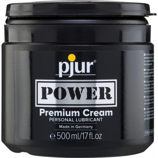 PJUR - POWER PREMIUM CREMA LUBRIFICANTE PERSONALE 500 ML