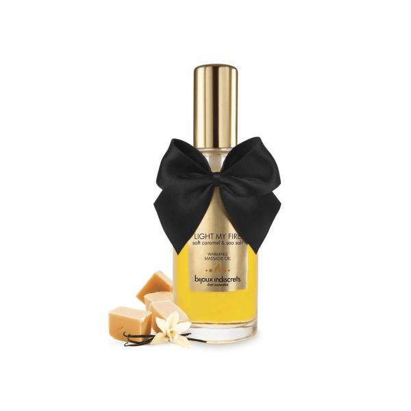 BIJOUX - OLIO DA MASSAGGIO EFFETTO CALDO AROMA CARAMELLO