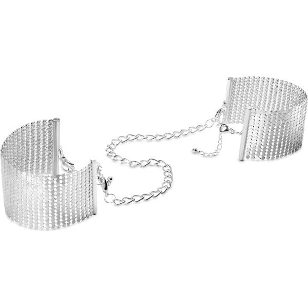 BIJOUX - DSIR MTALLIQUE MANETTE IN RETE DI METALLO DORATO