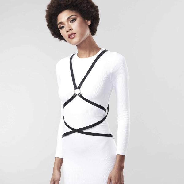 BIJOUX INDISCRETS MAZE - PETTORINA MULTIVIE NERA