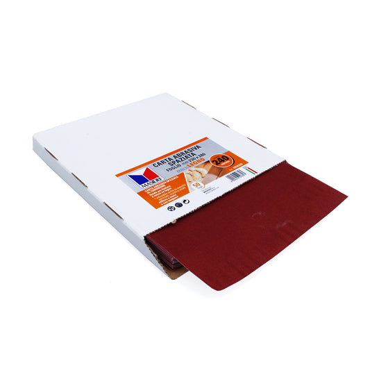 Foglio carta abrasiva per legno grana 180