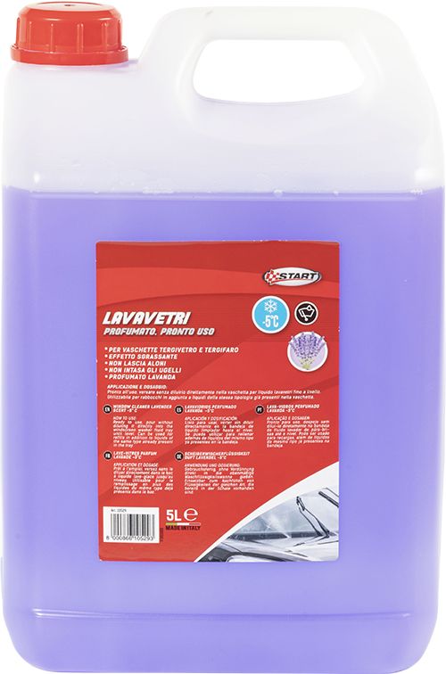 Liquido tergivetro profumato alla lavanda -5C 5L