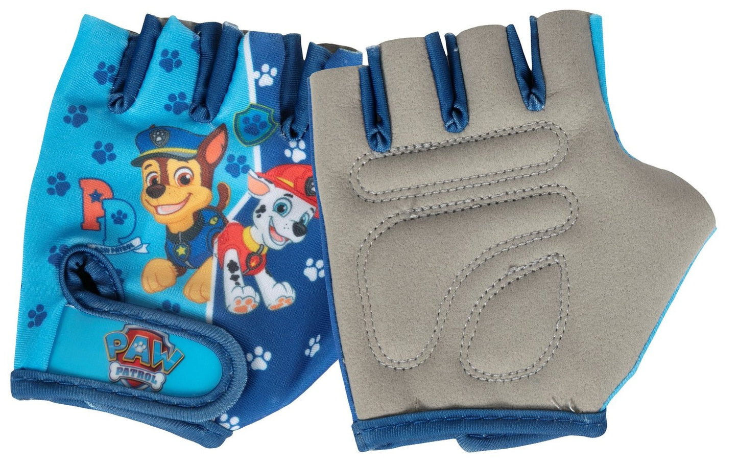 TATAWAY Coppia guanti bici senza dita Paw Patrol boy Accessorio Originale