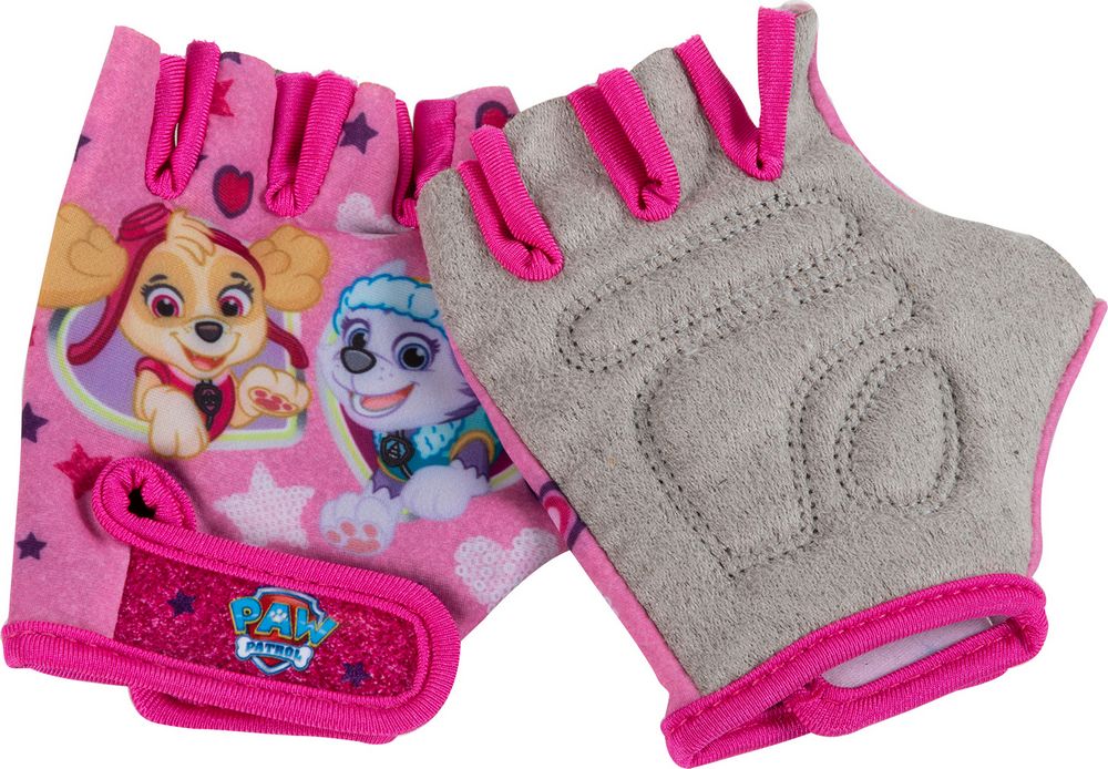 Coppia guanti bici Paw Patrol senza dita girl