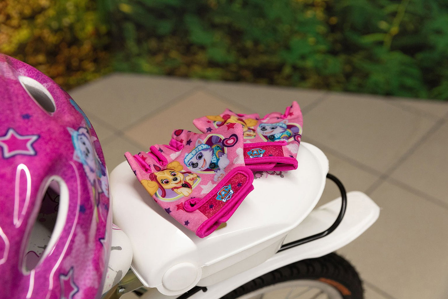 TATAWAY Coppia guanti bici Paw Patrol senza dita girl Accessorio Originale