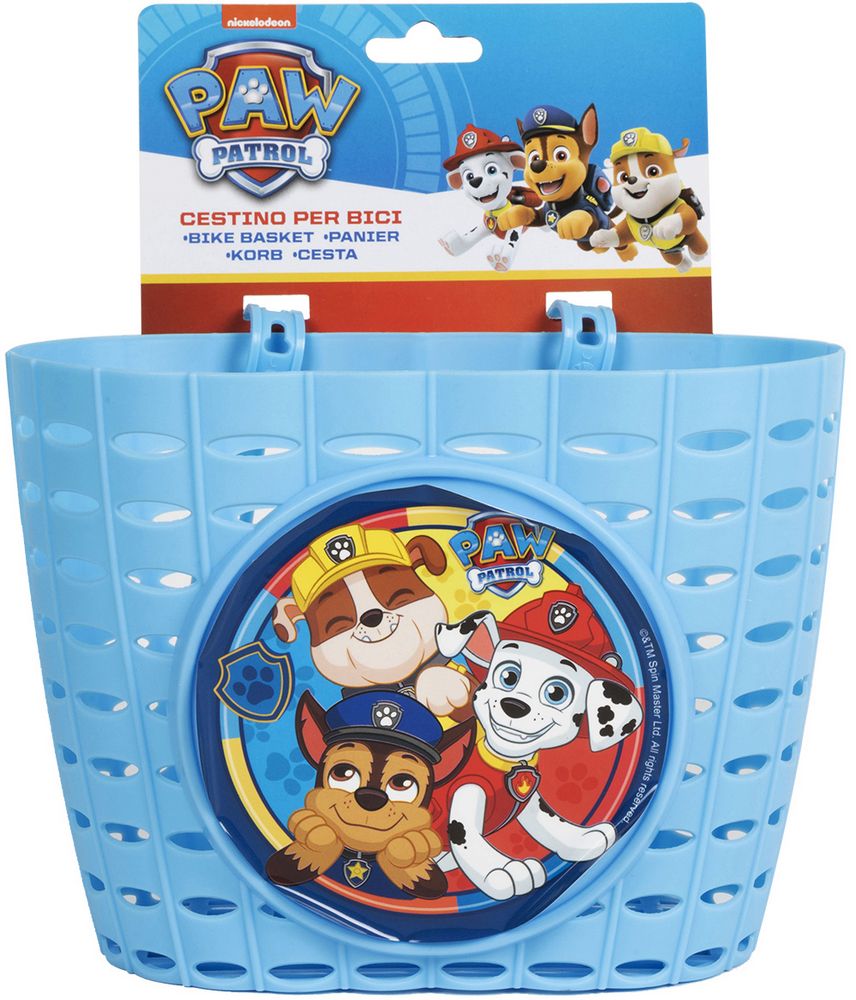 Cestino portaoggetti per ciclo Paw patrol boy