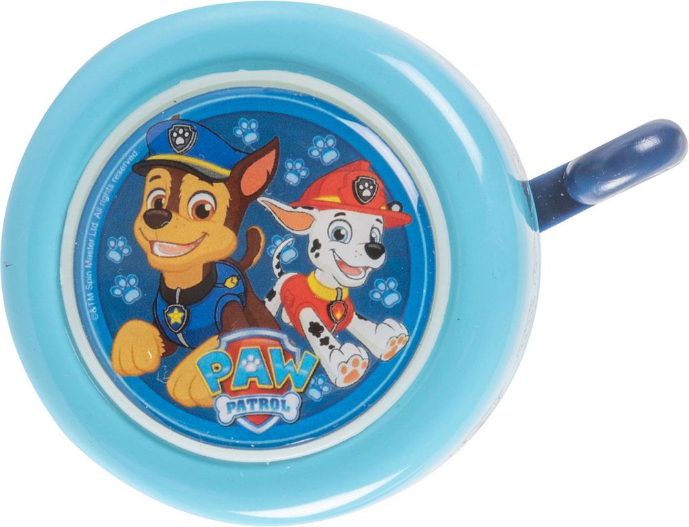 Campanello bicicletta in metallo azzurro Paw patrol boy