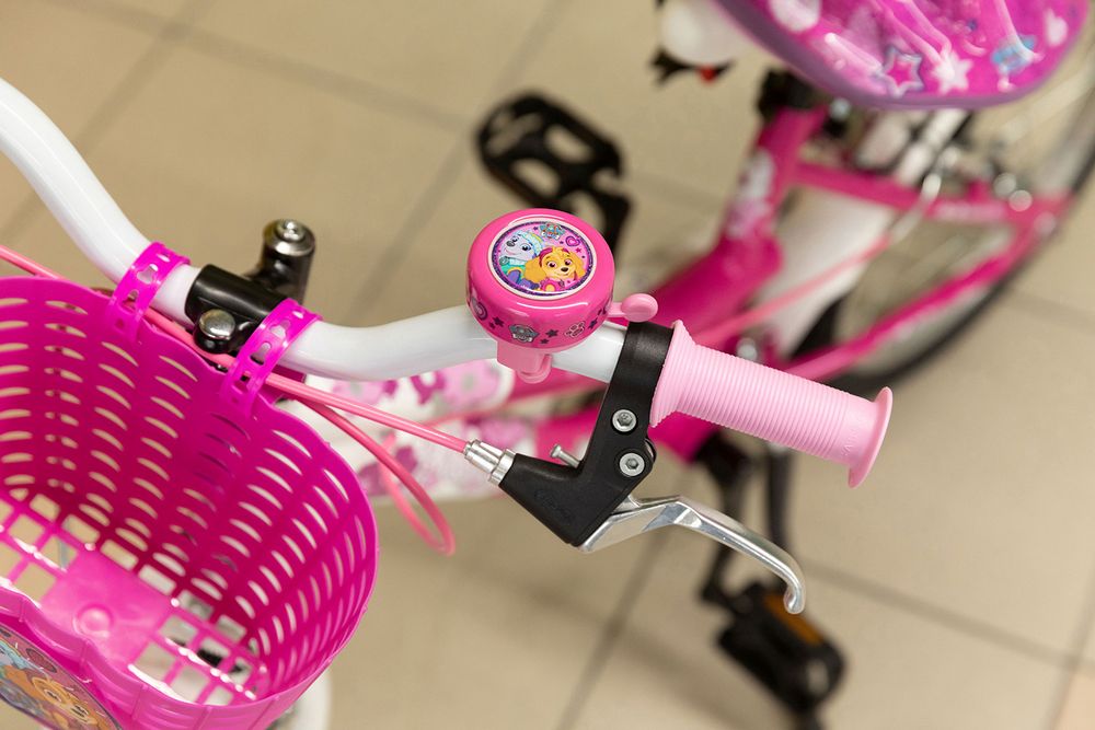Campanello in metallo rosa Paw patrol girl