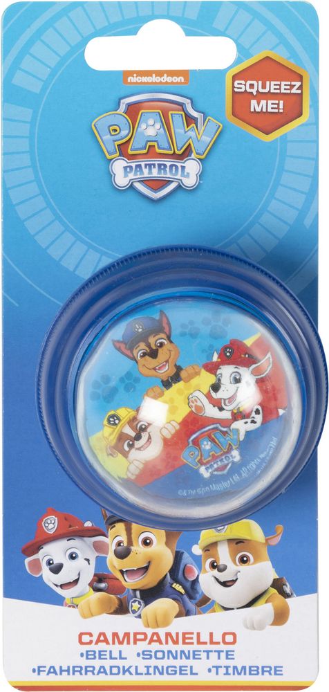 Campanello ciclo modello Squeezy Paw patrol boy