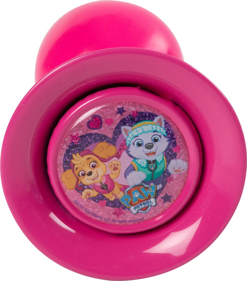 TATAWAY Trombetta rosa per bicicletta Paw Patrol Girl con supporto in plastica