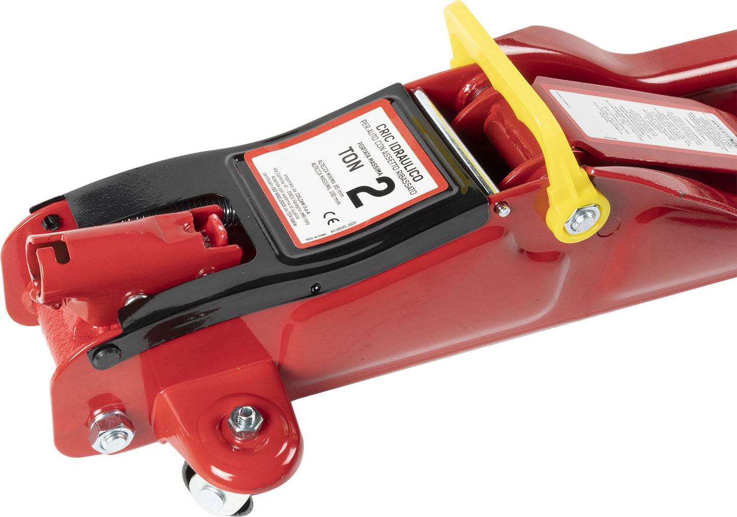 START Cric a Carrello per Auto con Assetto Ribassato 2T - Sollevamento Sicuro