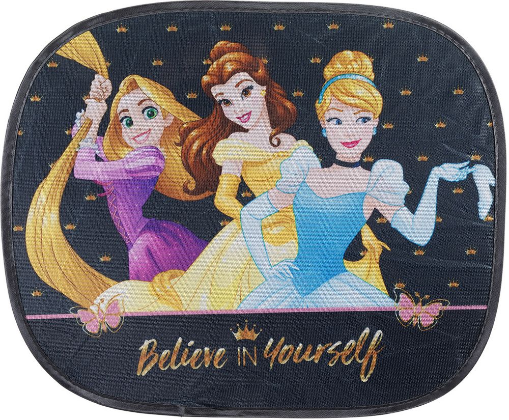 Tendina laterale Disney Principesse per auto statica, 44x35 cm