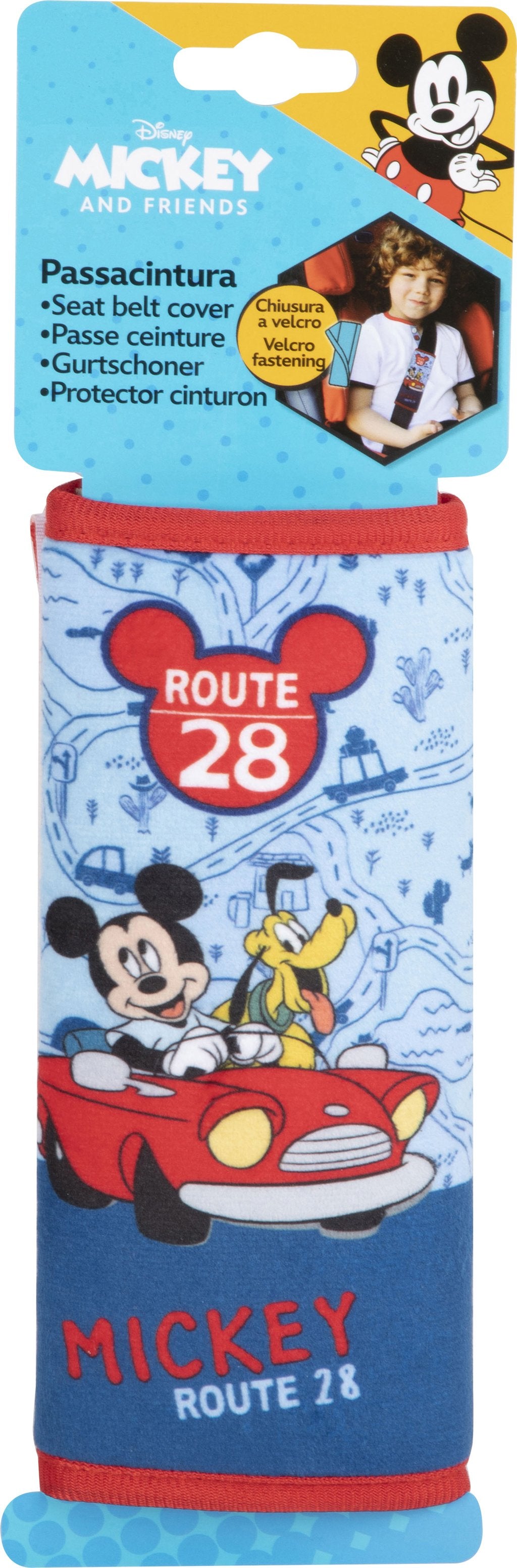 TATAWAY Passacintura auto Mickey Mouse Topolino Pluto bambini Disney