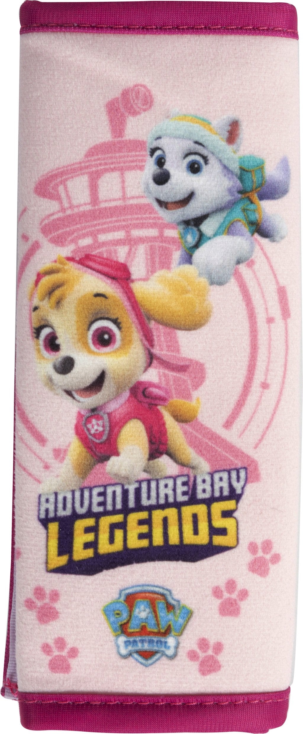 TATAWAY Passacintura bambina da viaggio soft auto rosa Paw Patrol