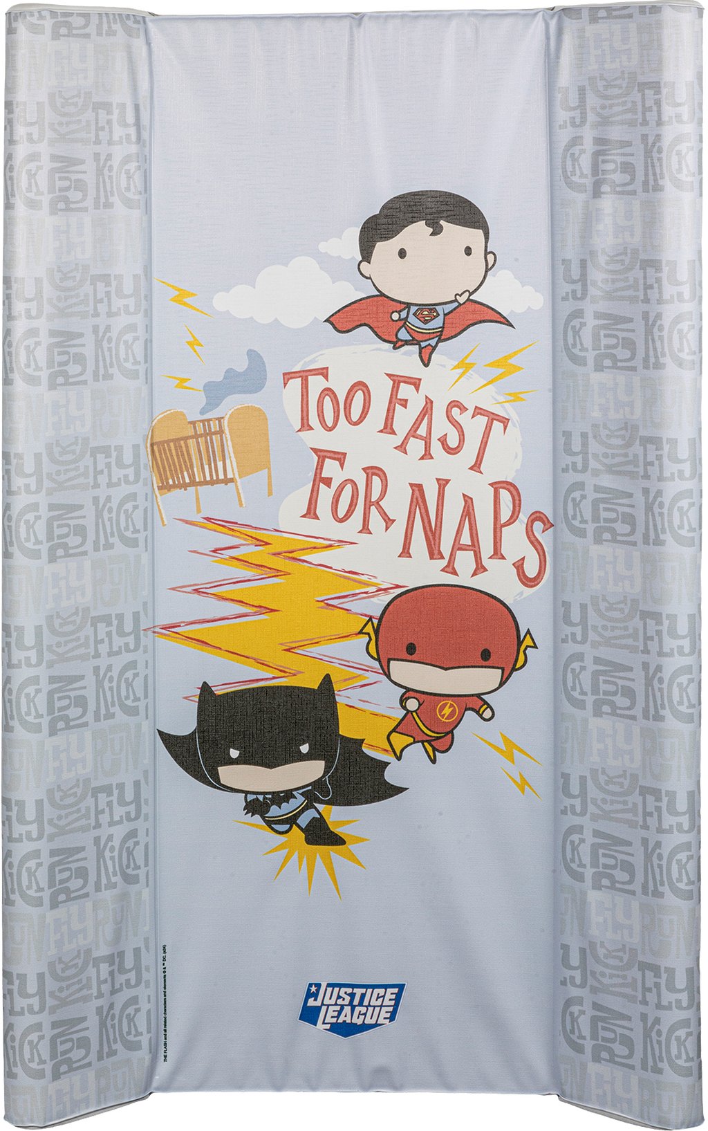 Tataway DC Justice League Piano Cambio  Materassino Fasciatoio con 2 Sponde