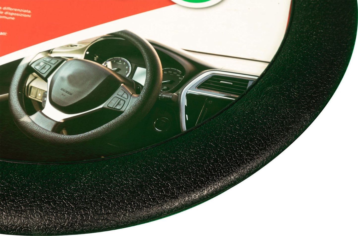 START Coprivolante auto Skinny, 37-39 cm, silicone nero comodit? sicurezza