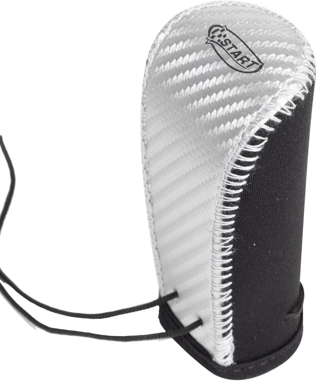 START Cuffia copripomello leva cambio auto nero/grigio elasticizzato universale