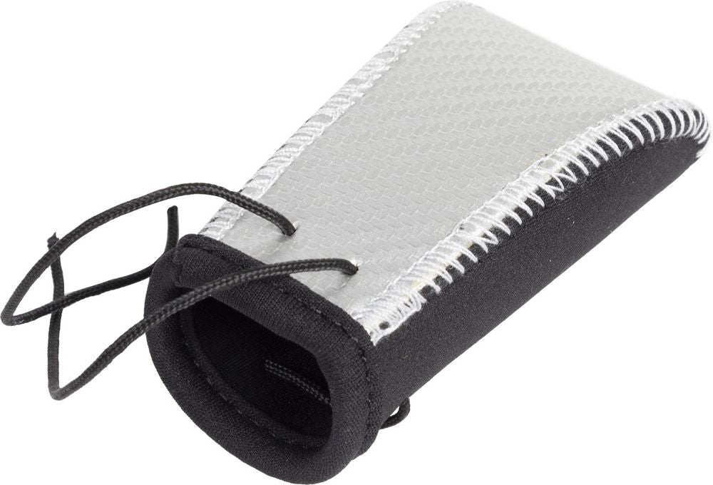 Cuffia copripomello leva cambio auto nero/grigio elasticizzato universale