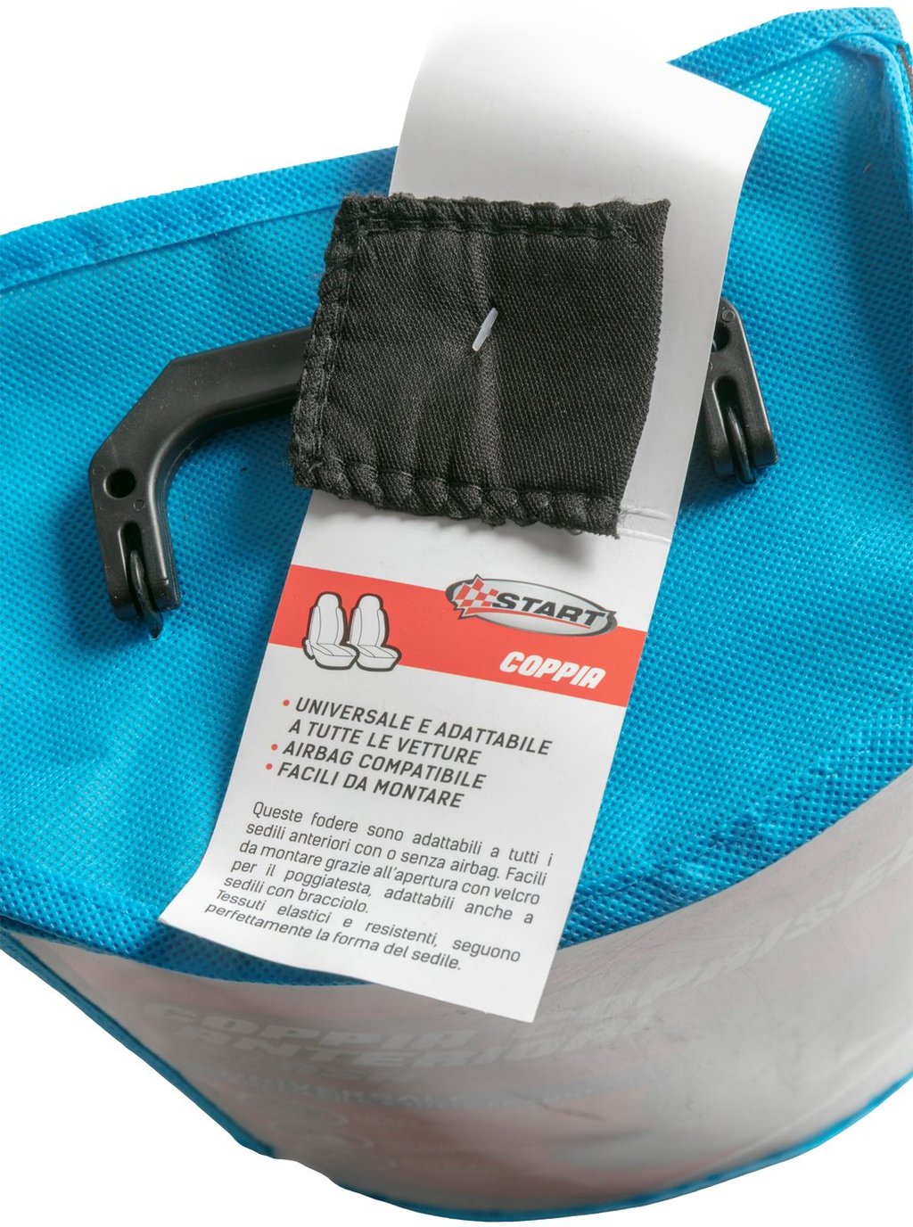 START Coppia coprisedili anteriori Flash auto universale airbag poliestere
